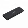 170*60*25MM custom branded black paper book shaped gift box for pen