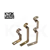 KYOK heavy duty windows accessories 28*28mm Double curtain rod bracket for curtain rods D910