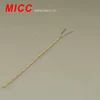 1100centigrade resistance ceramic fiber braided thermocouple Type K wire