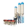 HZS50 ready mix concrete batching plant manufacturers concrete batching plant process flow