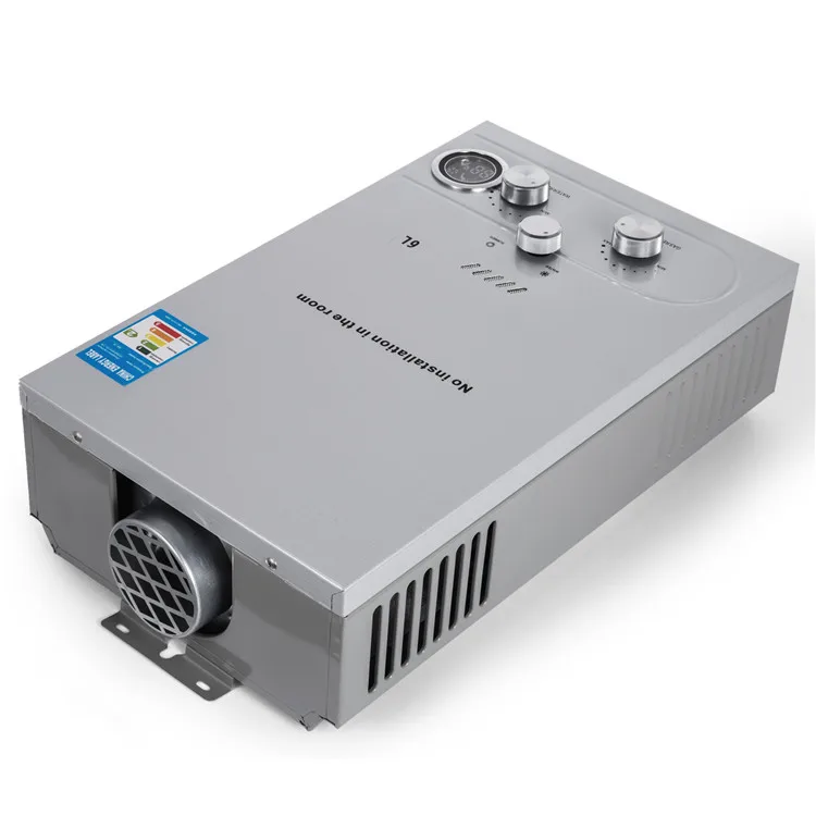 Portable 6l Natural Gas Tankless Instant Boiler Useful Lpg Water Heater