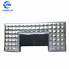 High quality giant silver inflatable cube tent for event