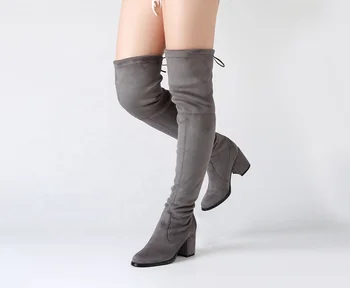 botas hasta el muslo