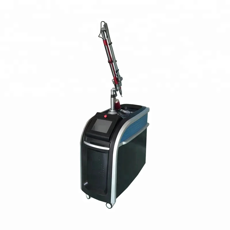

Most effective ND YAG laser tattoo removal machine for dermatic treatment, Black