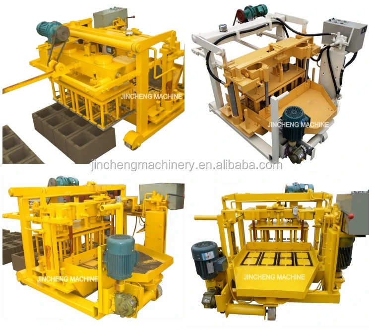 Qmy4-30 Hot Sale Hydraulic Cement Concrete Block Making Machine Block ...