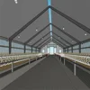 Low Price Companies Light Sandwich Panels Natural Tunnel Vent Ventilation Barn