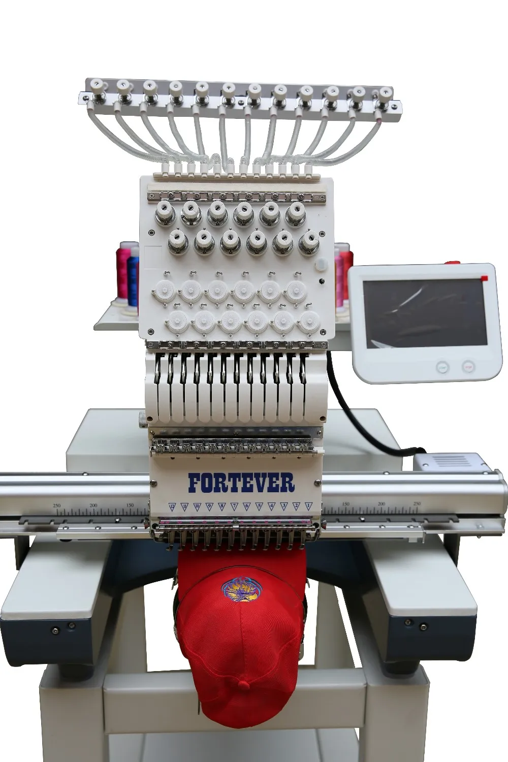 Fortever Embroidery Machine - Buy Single Head,12 Needles,High Speed ...