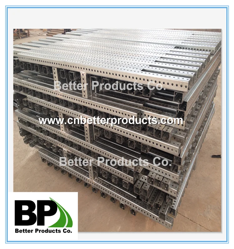 Perforated steel U Channel Fencing Posts
