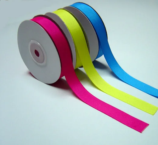 colorful fancy polyester satin ribbon with CE certification