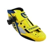 High quality support DIY outdoor glass fiber leather inline racing roller speed skate shoes upper boot