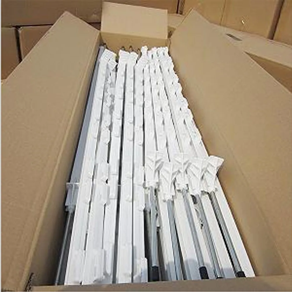 Plastic electric fence posts