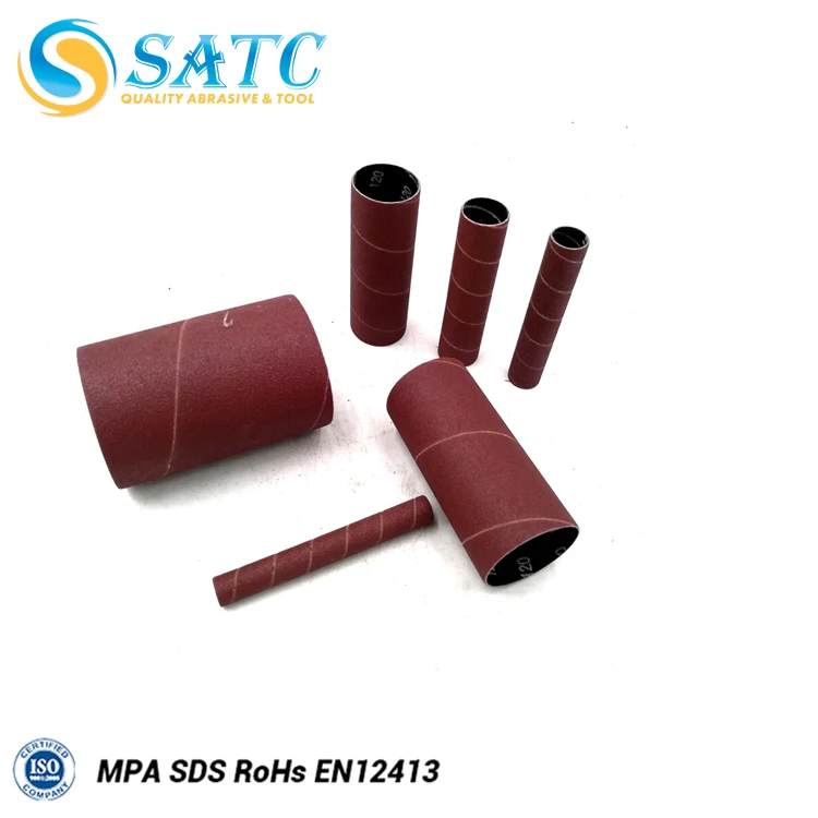 Spindle sanding sleeves and drum sander for metal polishing Products