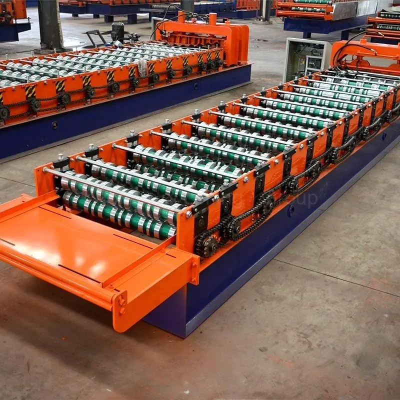 New Products Galvanized Steel Zinc Roof Panel Roll Bending Forming