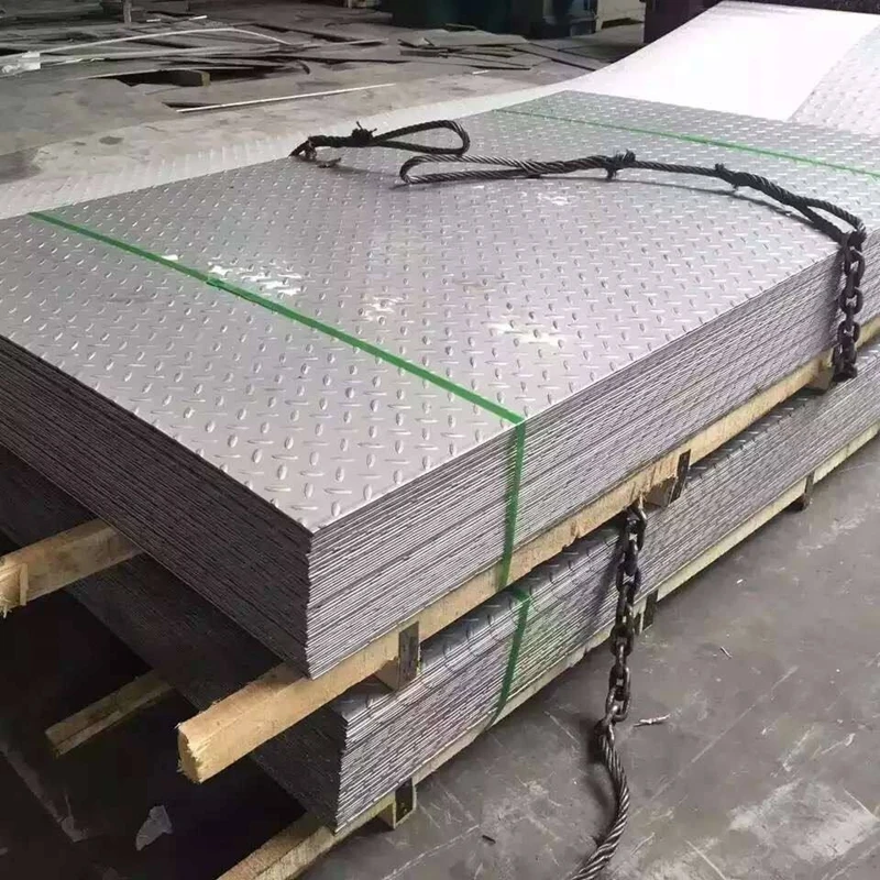 ms checkered steel plate riffled steel plate