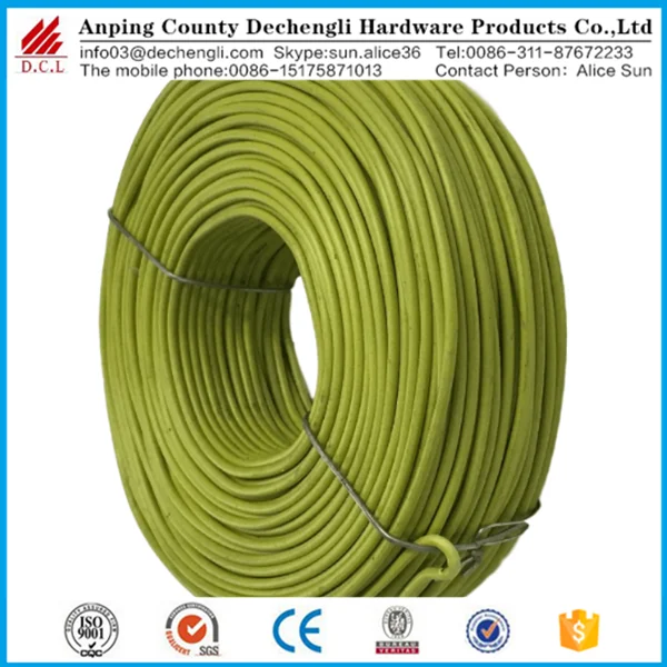 pvc coated rebar tie wire