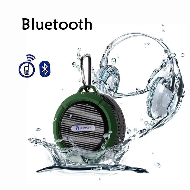 

2017 HOT sale waterproof mini speaker bluetooth,waterproof bluetooth Speaker,mini waterproof speaker, Black;red;blue;green