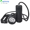 Waterproof IPX8 Underwater Flashlight Canister 6 CREE XML2 LED Dive Light for Cave Diving