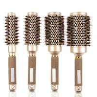 

Masterlee Brand Wholesale Good Quality Professional Hair Brushesgold Color Ceramic Nano Bristle Hair Brush