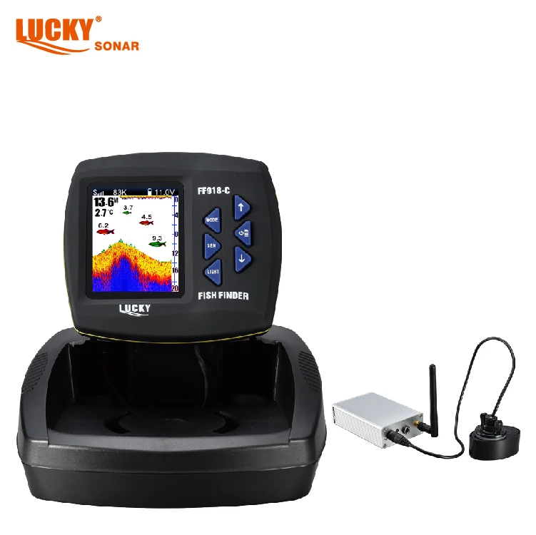 

Lucky wireless bait boat fish finder with 300m operating range for carp fishing