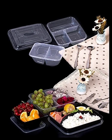 最佳价格一次性塑料密封餐厅食品容器