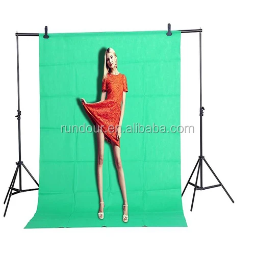 Fot-R 3x3m Photo Studio No Tejida telón de fondo de pantalla verde de fondo Chroma Key