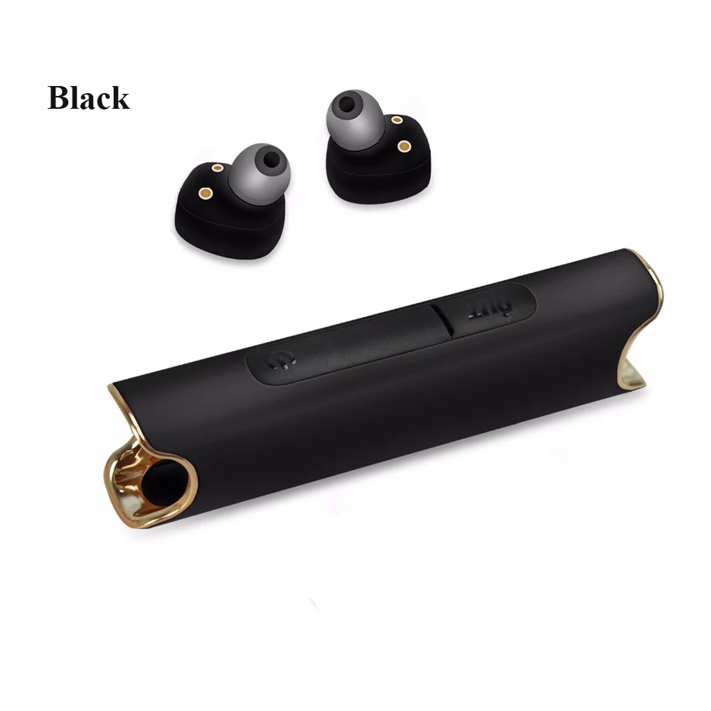 

New arrival s2 BT truly wireless ear buds waterproof earbuds with charging case, Black;blue;red.