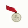 2019 New Design Znic Ally Medal Custom 3D Double Logo Metal Medal With Medal Hanger