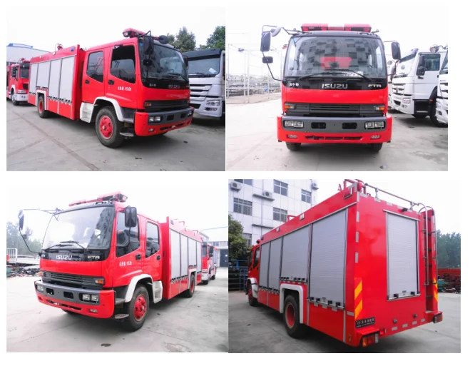 Good selling new fire fighting truck price 7000L fire ladder truck firefighter truck