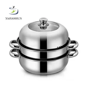 Image of Hot Sale 28CM Stainless Steel Steam Pot Cooking /Dumpling Steamer
