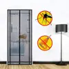 Easy install DIY mosquito magnet door curtain