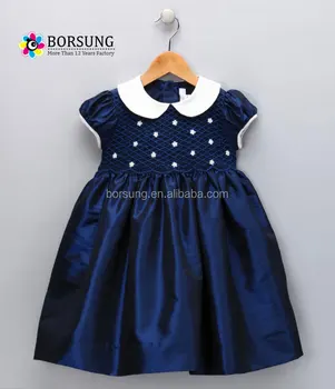 vestido azul marinho para bebe