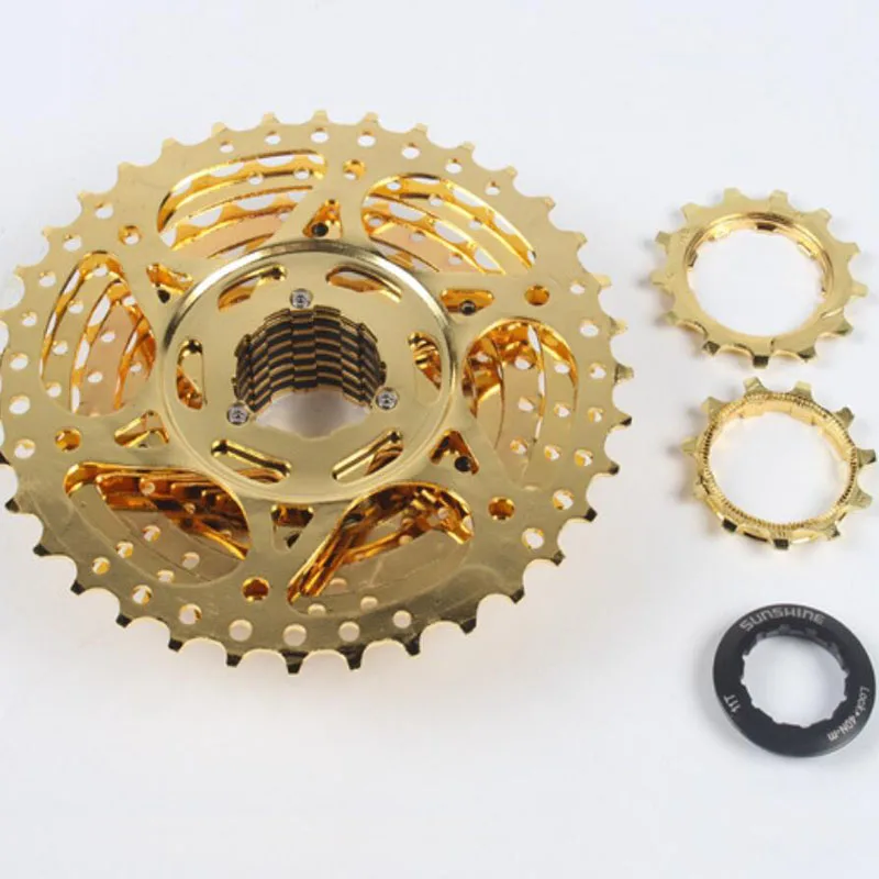 Gold Golden Mtb Cassette 10 Speed 11-36t For Sh1man0 M610 Xt M785 