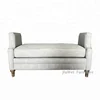 Top sale high quality home furniture ottoman bench/fabric ottoman chair