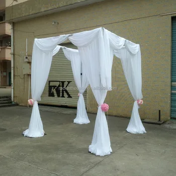 Telescopic Heavy Duty Pipe And Drape Wedding Backdrop Stand Arch