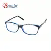 Latest trendy spectacle frames two tone color reading glasses China manufacture