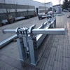 Single axis solar tracking support