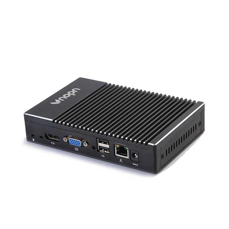 

OEM Fanless 8 GB Mini pc Desktops 12V Mini PC casing, Black