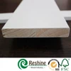 Primed wood S4S window reveal timber trim board