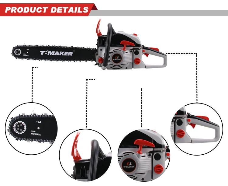 52cc 5202 Excellent Quality New Product Left Handed Chainsaw Buy Left