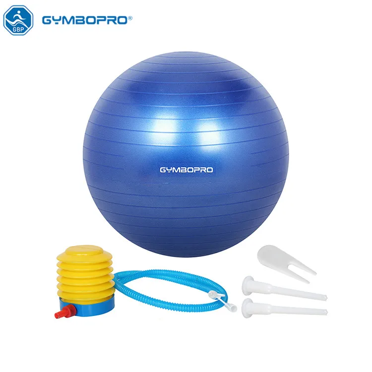 blue yoga ball