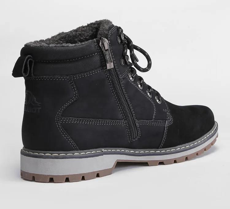 

Custom OEM popular sports shoes men leather casual martin boots, Wheat;black