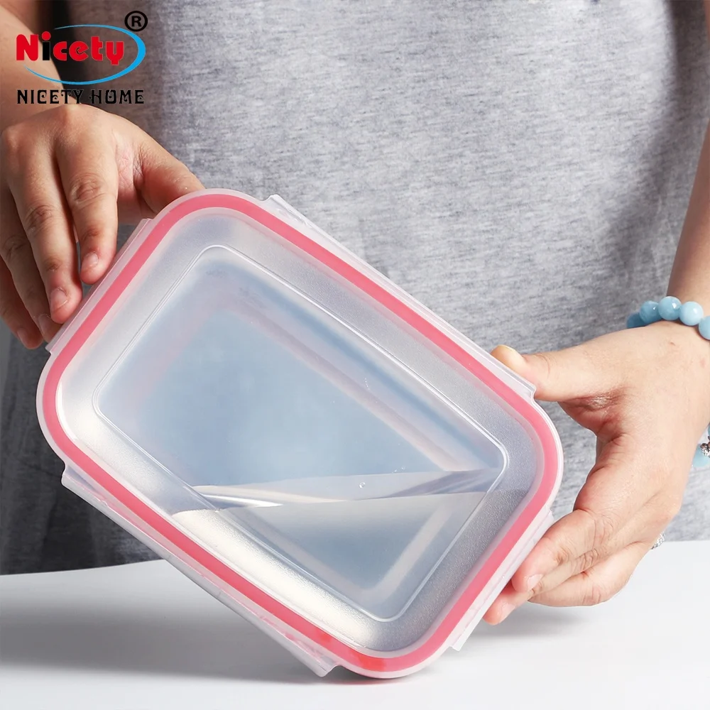 

best quality new arrival rectangular stainless steel food container sealed kitchen container bulk food storage container set