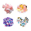 Party decoration balloon colorful round tissues paper confetti for wedding table decoration