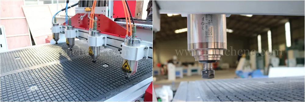 competitive price cnc router machine 4 spindles/cnc woodworking machinery price