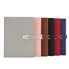 Customized Loose Leaf Leather Notebook with Magnet Button