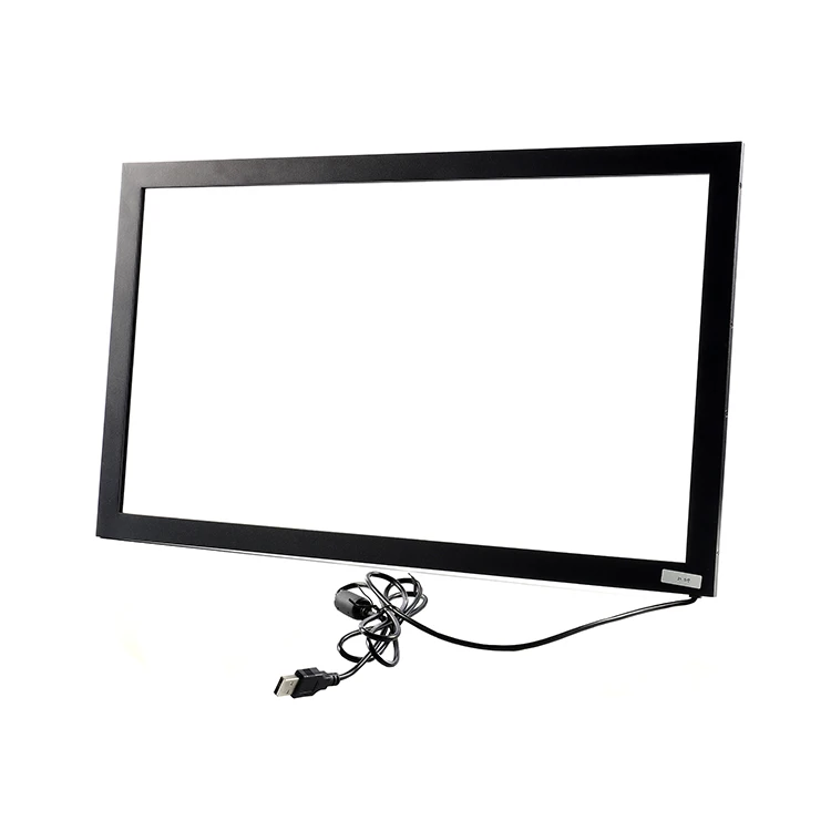 

22 inch ir multi touch screen frame 10 points infrared touch screen overlay kit multi touch frame with glass