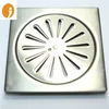 (GJ-FD-SS201-02)Glowjoy square 201 or 304 stainless steel floor drain,rectangular drain cover