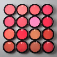 

Guangzhou single color blush palette mineral blusher private label