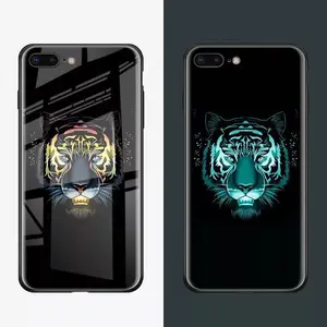 Luminous Tempered Glass Phone Case iPhone Max XR