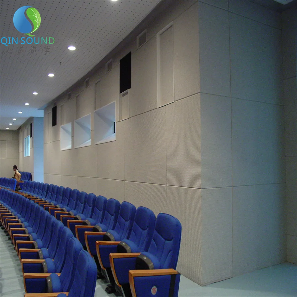 Wooden Slats Polyester Fiber Decorative Panel – Polyester Acoustic Panels  Manufacturer